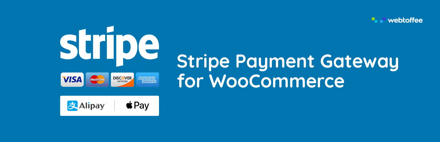 WordPress WooCommerce Stripe Payment Gateway (Credit Card, AliPay, Apple Pay) Plugin Banner Image