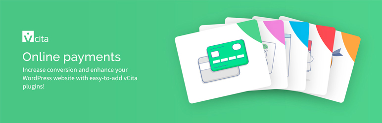 WordPress Payment Form and Online Credit Card Payments by vCita Plugin Banner Image