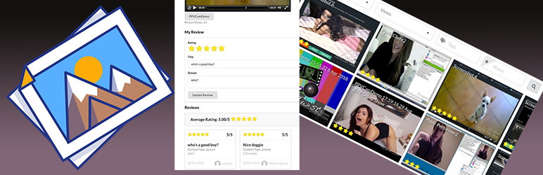 WordPress Picture Gallery – Frontend Image Uploads, AJAX Photo List Plugin Banner Image