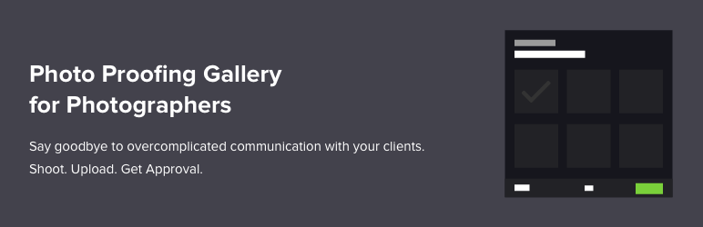 WordPress picu – WordPress Photo Proofing Gallery Plugin Banner Image