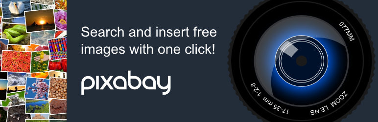 WordPress Pixabay Images Plugin Banner Image