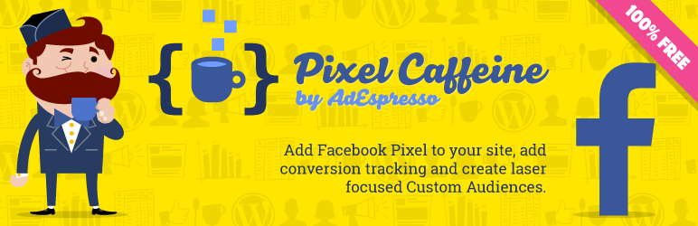 WordPress Pixel Caffeine Plugin Banner Image