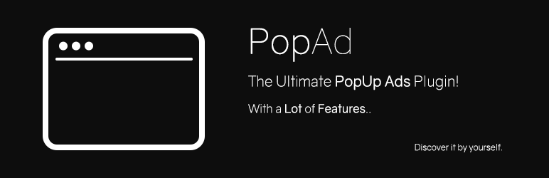 WordPress PopAd Plugin Banner Image