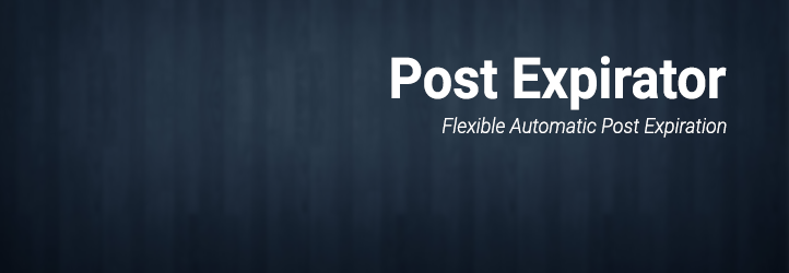 WordPress Post Expirator Plugin Banner Image