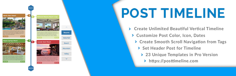 WordPress Post Timeline Plugin Banner Image