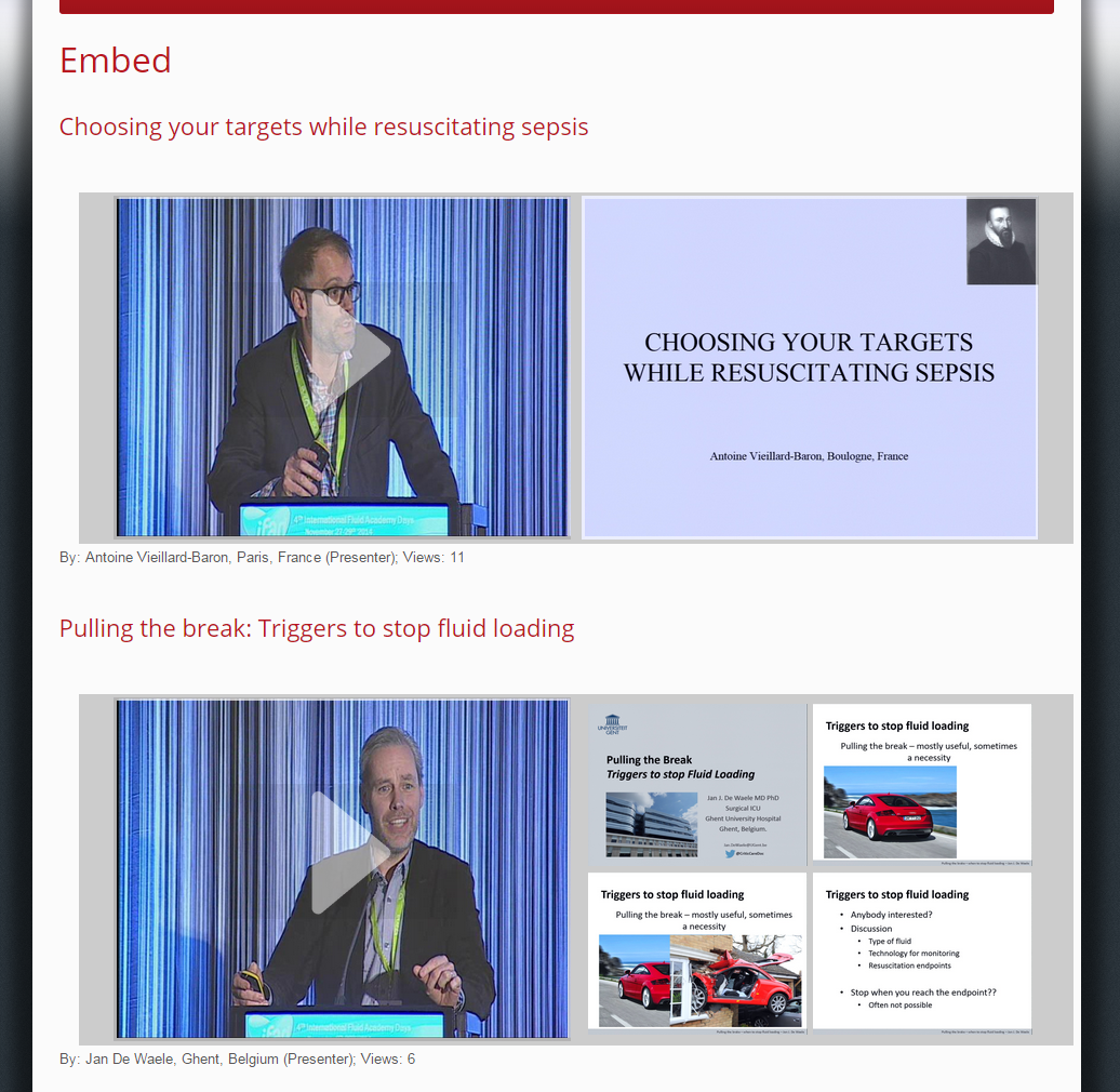 First slide