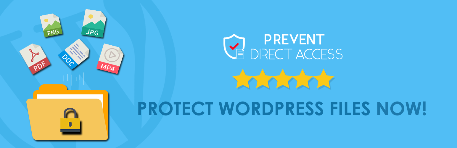 WordPress Prevent Direct Access – Protect WordPress Files Plugin Banner Image