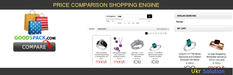 WordPress Price Comparison Shopping Engine Plugin Banner Image