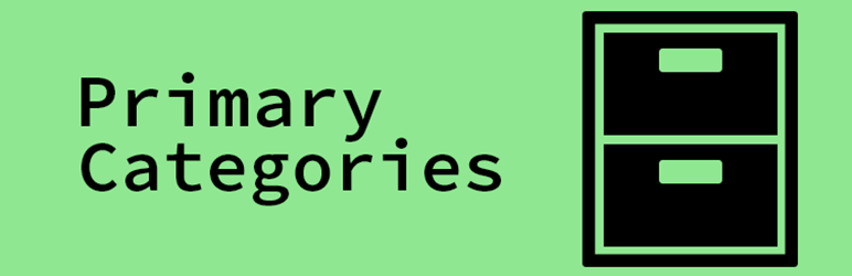 WordPress Primary Categories Plugin Banner Image