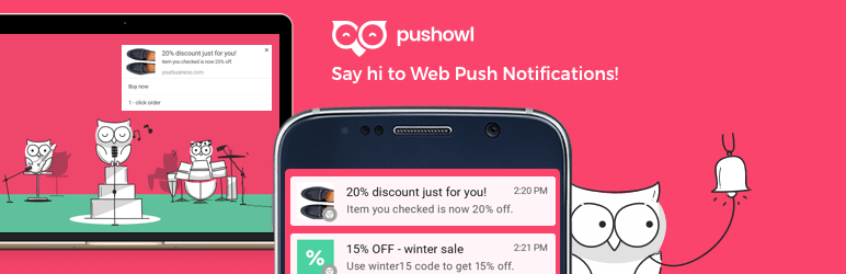 WordPress Pushowl Plugin Banner Image