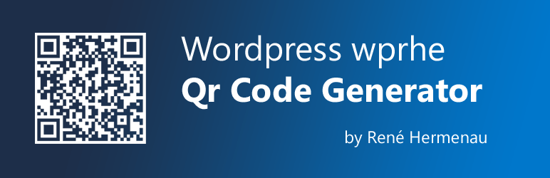 WordPress QR Code Generator Plugin Banner Image