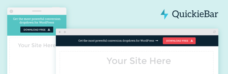 WordPress QuickieBar Plugin Banner Image