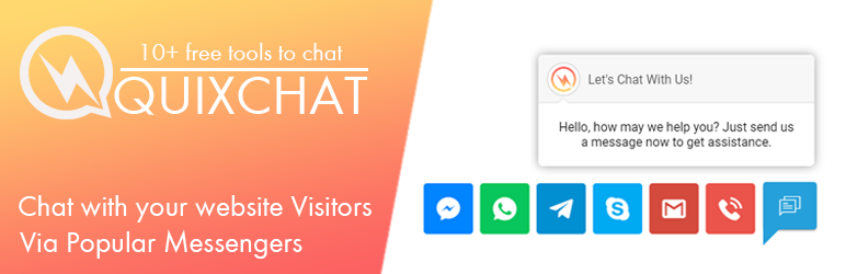 WordPress WP Chat Button & Messenger Plugin Banner Image