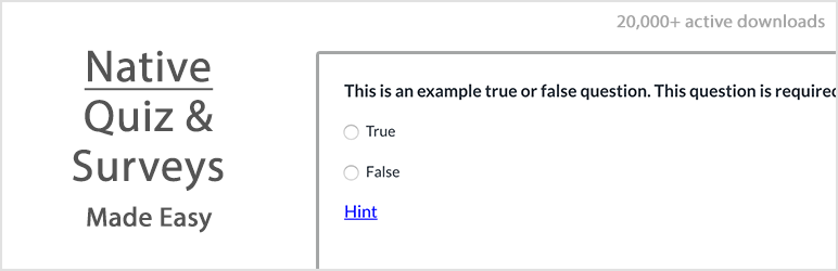 WordPress Quiz And Survey Master – Best Quiz Plugin for WordPress Plugin Banner Image