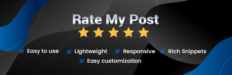 WordPress Rate my Post – WP Post Rating Plugin Banner Image