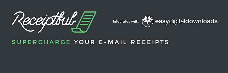 WordPress Receiptful for EDD Plugin Banner Image