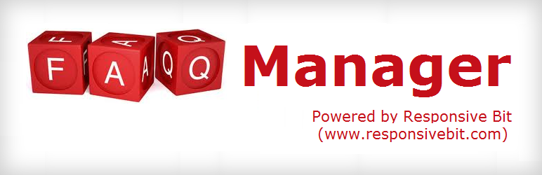 WordPress Responsive Bit FAQ Manager Plugin Banner Image