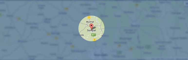WordPress Responsive Google Map Plugin Banner Image
