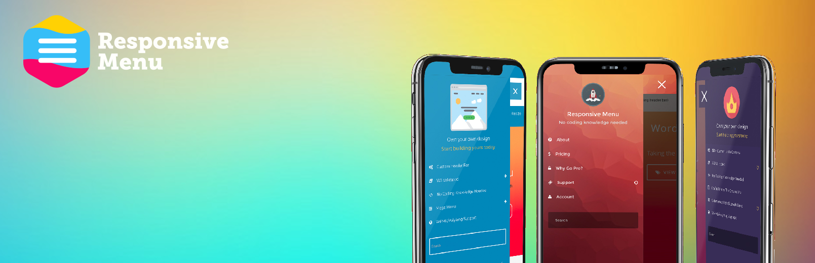 WordPress Responsive Menu Plugin Banner Image