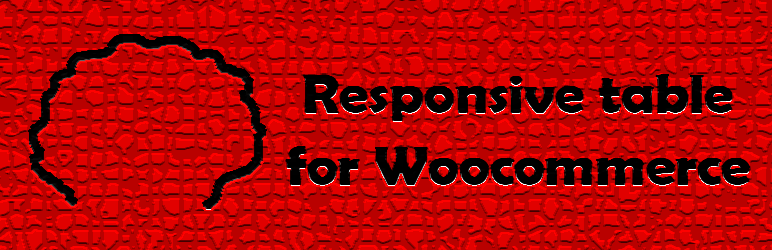 WordPress Responsive Table for Woocommerce Plugin Banner Image