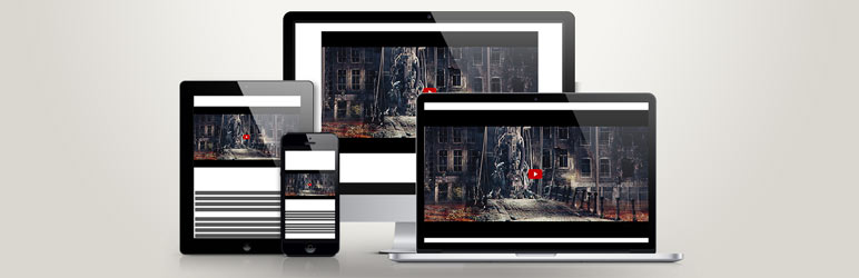 WordPress Responsive Video Light Plugin Banner Image