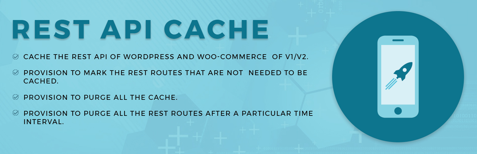 WordPress Rest API Cache Plugin Banner Image