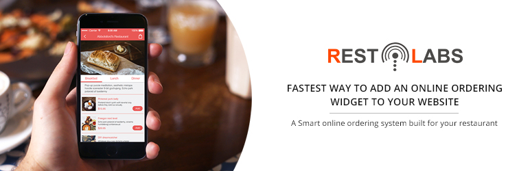 WordPress Restolabs Online Ordering Plugin Banner Image