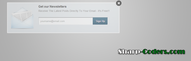 WordPress SC Popup Subscriber Form Plugin Banner Image