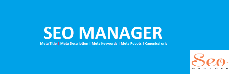WordPress SEO Manager Plugin Banner Image