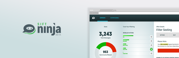 WordPress Sift Ninja Plugin Banner Image