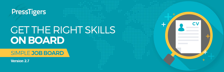 WordPress Simple Job Board Plugin Banner Image