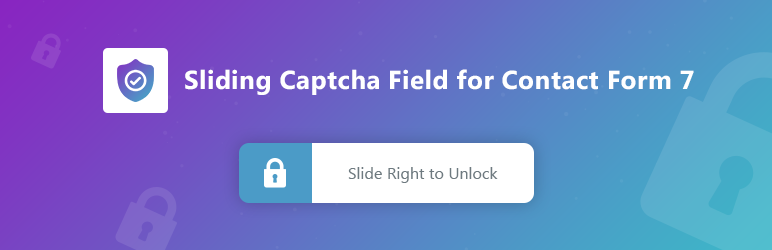 WordPress Sliding Captcha Field for Contact Form 7 Plugin Banner Image