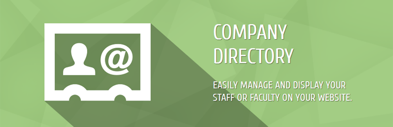 WordPress Staff Directory Plugin: Company Directory Plugin Banner Image
