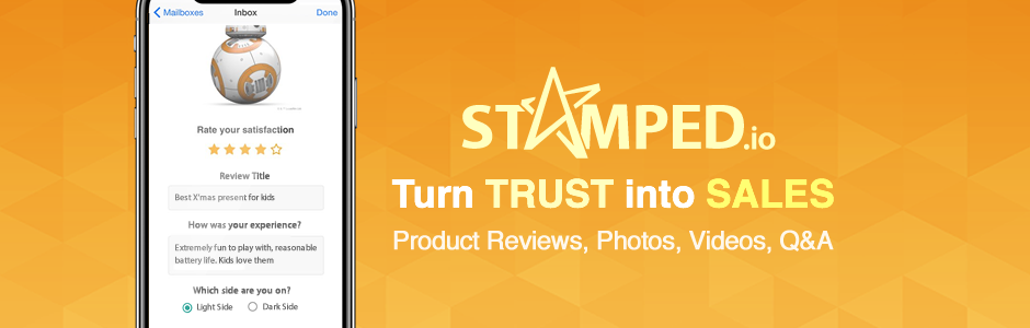 WordPress Stamped.io Product Reviews Plugin Banner Image