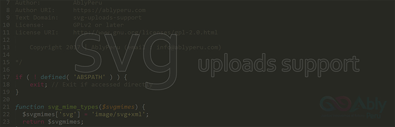 SVG Uploads Support – Installation - WordPress Plugin | 2024