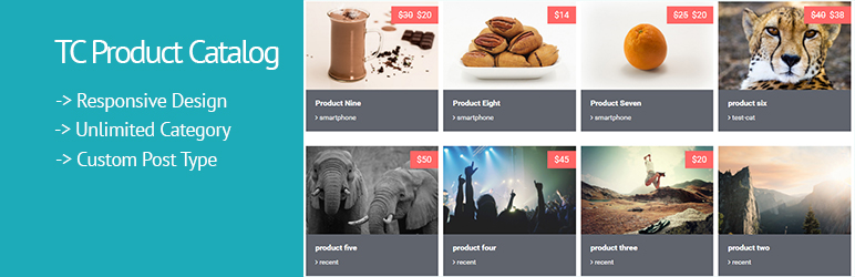 WordPress Product Catalog Plugin Banner Image