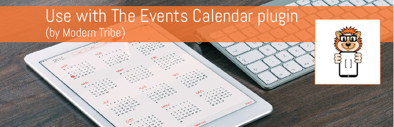 WordPress The Events Calendar Shortcode & Block Plugin Banner Image