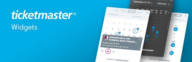WordPress Ticketmaster Plugin Banner Image