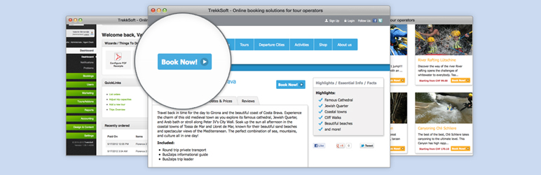 WordPress TrekkSoft Plugin Banner Image