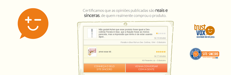 WordPress Trustvox Plugin Banner Image