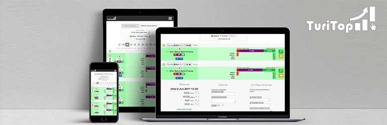 WordPress TuriTop Booking System Plugin Banner Image