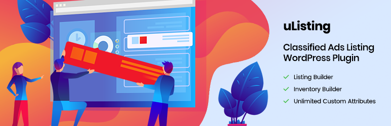 WordPress uListing – Listing and Classified Ads WordPress Plugin Plugin Banner Image