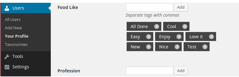 WordPress User Tags Plugin Banner Image
