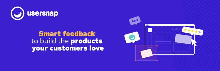 WordPress Usersnap Plugin Banner Image