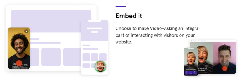 WordPress VideoAsk by Typeform | Get personal with your audience through beautiful video interactions Plugin Banner Image