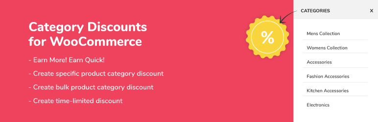 Category Discounts for WooCommerce - WordPress Plugin | 2021