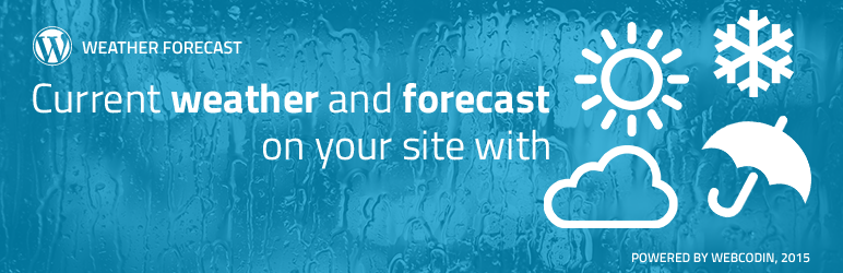 WordPress WCP OpenWeather Plugin Banner Image