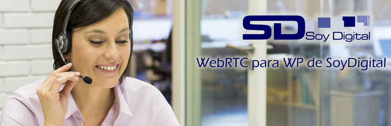 WordPress WebRTC for WP SoyDigital Plugin Banner Image