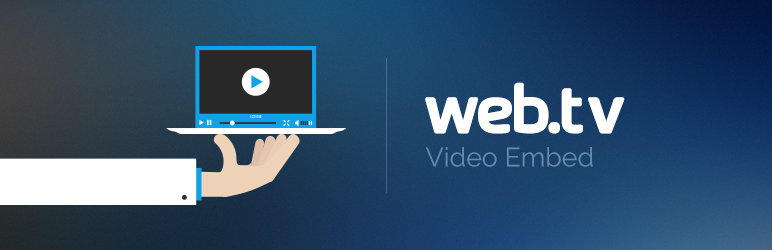 WordPress Web.TV Embed Plugin Banner Image