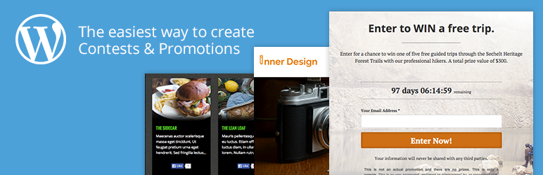 WordPress Wishpond Social Contests Plugin Banner Image
